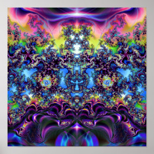 Tangled (12" x 12") Art Print Poster