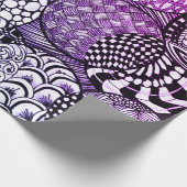 Tangled Design Bälle für Hanukkah Geschenk geben Geschenkpapier (Ecke)