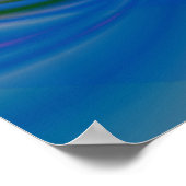 Tangled Destiny Psychedelic Fraktal Poster (Ecke)