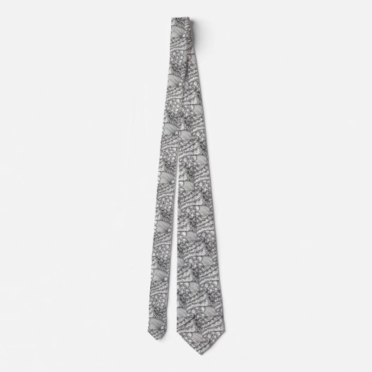 Tangled Elegance Necktie Krawatte (Rückseite)