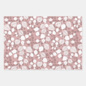 Tangled Foliage Canopy Botanical Leaves Silhouette Geschenkpapier Set (Vorderseite 2)