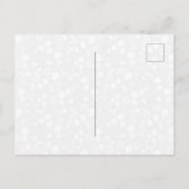 Tangled Foliage Canopy Botanicals Blush Pink Art Postkarte (Rückseite)