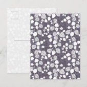 Tangled Foliage Canopy Deep Contrast Botanical Postkarte (Vorne/Hinten)