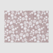 Tangled Foliage Canopy Muted Rose Botanical Seidenpapier (Vorderseite)