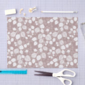 Tangled Foliage Canopy Muted Rose Botanical Seidenpapier (Handwerk)