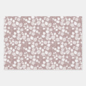Tangled Foliage Canopy Pastel Botanical Geschenkpapier Set (Vorderseite 2)
