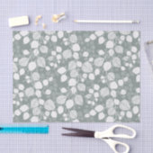 Tangled Foliage Canopy Pastel Botanical Seidenpapier (Handwerk)