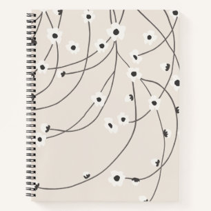Tangled in Bloom Warm Vintage Notizblock