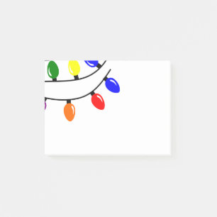 Tangled Lights Post-it Notes Klebezettel