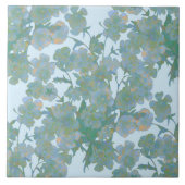 Tangled Moonlit Buttercups Fliese (Vorderseite)