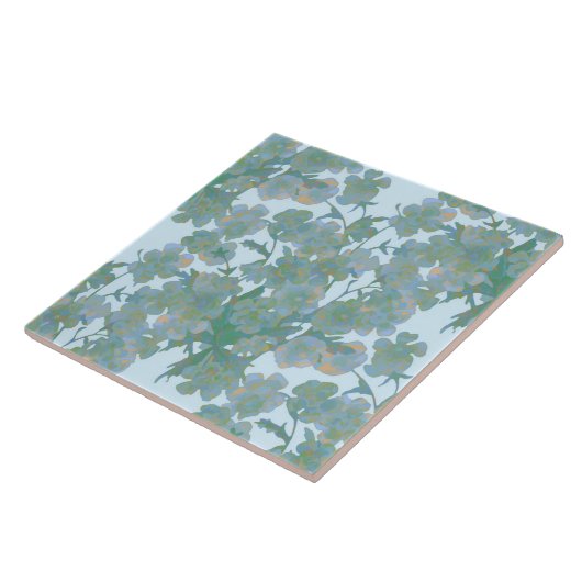 Tangled Moonlit Buttercups Fliese (Seite)