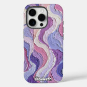 Tangled Pastel Waves Case-Mate iPhone Hülle (Rückseite)