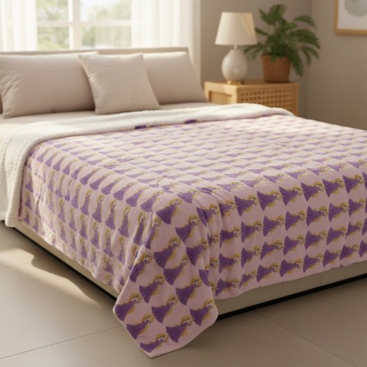 Tangled Sherpa Blanket Sherpadecke