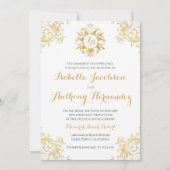 Tangled Sun Einladung (Vorderseite)