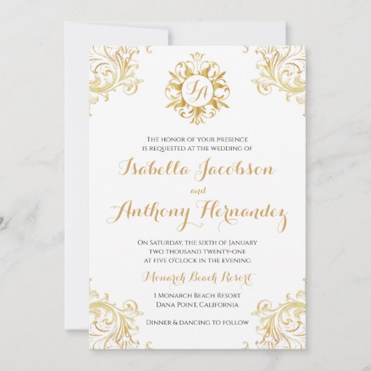 Tangled Sun Einladung (Vorderseite)