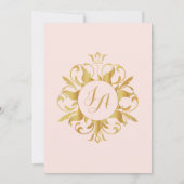 Tangled Sun Einladung (Rückseite)