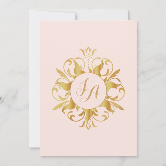 Tangled Sun Einladung (Rückseite)