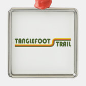 Tanglefoot Trail Ornament Aus Metall (Vorne)