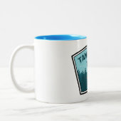 Tanglefoot Trail Zweifarbige Tasse (Links)