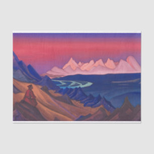 Tanglha, Song von Shambhala von Nicholas Roerich Seidenpapier