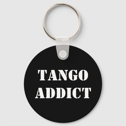 Tango Addict Tanguero Argentinischer Tango Schlüsselanhänger (Vorderseite)