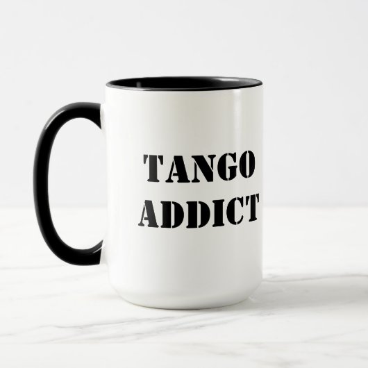 Tango Addict Tanguero Argentinischer Tango Tasse (Links)