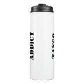 Tango Addict Tanguero Argentinischer Tango Thermosbecher (Vorderseite)