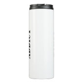 Tango Addict Tanguero Argentinischer Tango Thermosbecher (Rückseite)