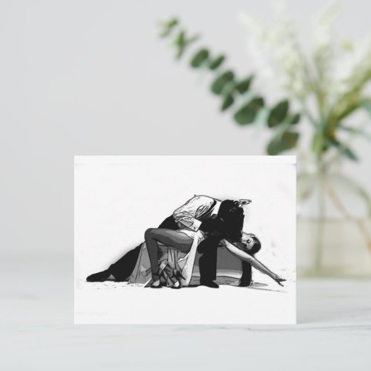 TANGO-ADDITION POSTKARTE (Stehend Vorderseite)