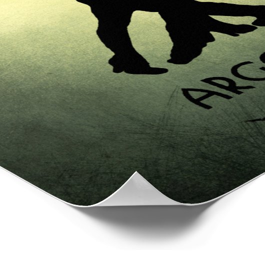 Tango Argentine Poster (Ecke)