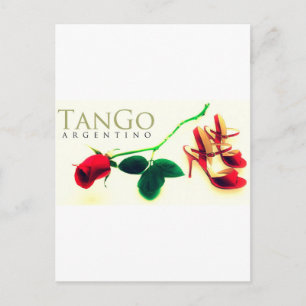 Tango argentino Vintag Postkarte