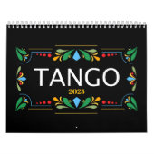 Tango Art nur 2025 Zwei Seiten Medium Kalender (Titelbild)
