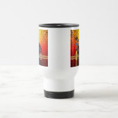 Tango auf Damast Reisebecher (Mittel)