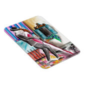 Tango auf der Straße Magnet (Rechte Seite)