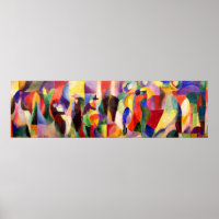 Tango Bal Bullier - Abstrakte Kunst von Sonia Dela