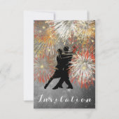 Tango Ball Carnival Dance Party Einladung (Vorderseite)