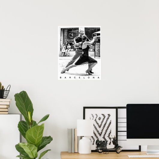 Tango Barcelona Poster (Heimbüro)