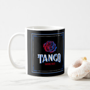 Tango Buenos Aires Fileteado Porteño Kaffeetasse