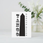 Tango Buenos Aires! Postkarte (Stehend Vorderseite)
