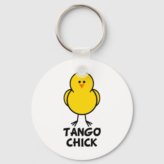 Tango Chick Schlüsselanhänger (Vorderseite)