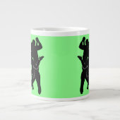 Tango Dancer Couple Tasse - Ihre Farben - Text (Vorderseite)