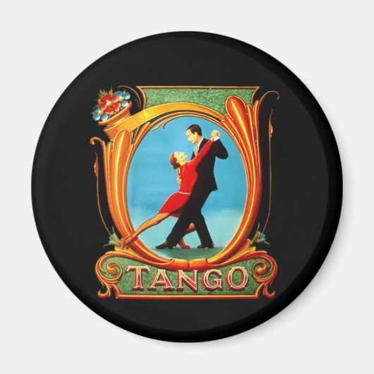 Tango Dancer Magnet (Vorne)