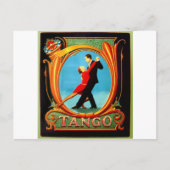 Tango Dancer Postkarte (Vorderseite)