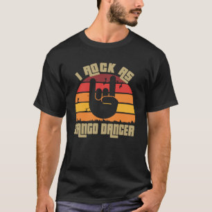 Tango Dancer Sun Vintag Style Colorful T-Shirt