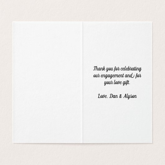 Tango Dancers (Innenseite Aufgefaltet)