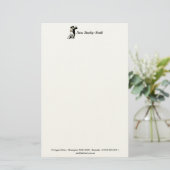 Tango Dancers Briefpapier (Stehend Vorderseite)