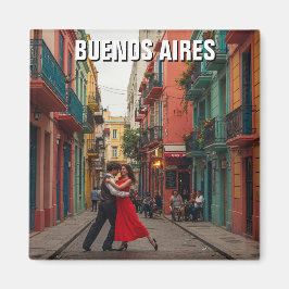 Tango Dancers Buenos Aires Argentinienreise Magnet