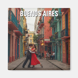 Tango Dancers Buenos Aires Argentinienreise Magnet