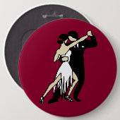 Tango Dancers Button (Vorne & Hinten)
