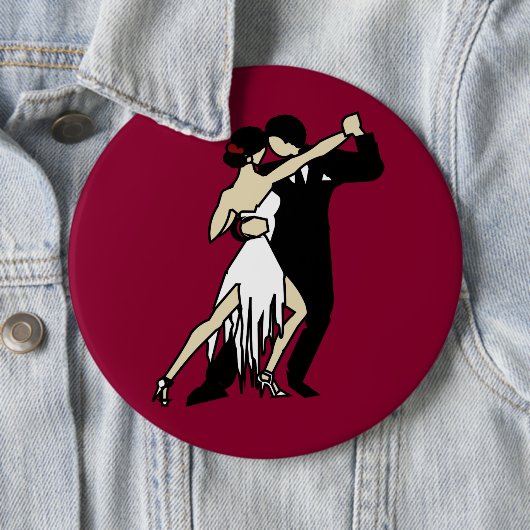 Tango Dancers Button (Beispiel)